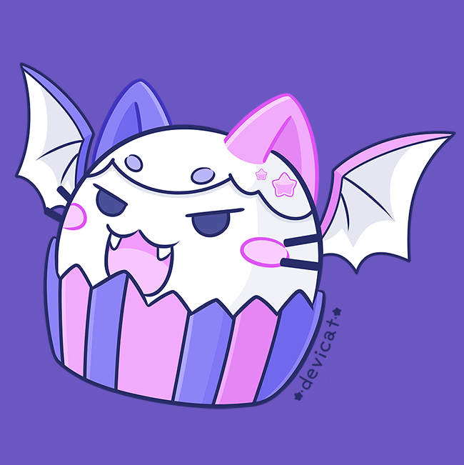 CandiCat Bat Cupcake • 2023