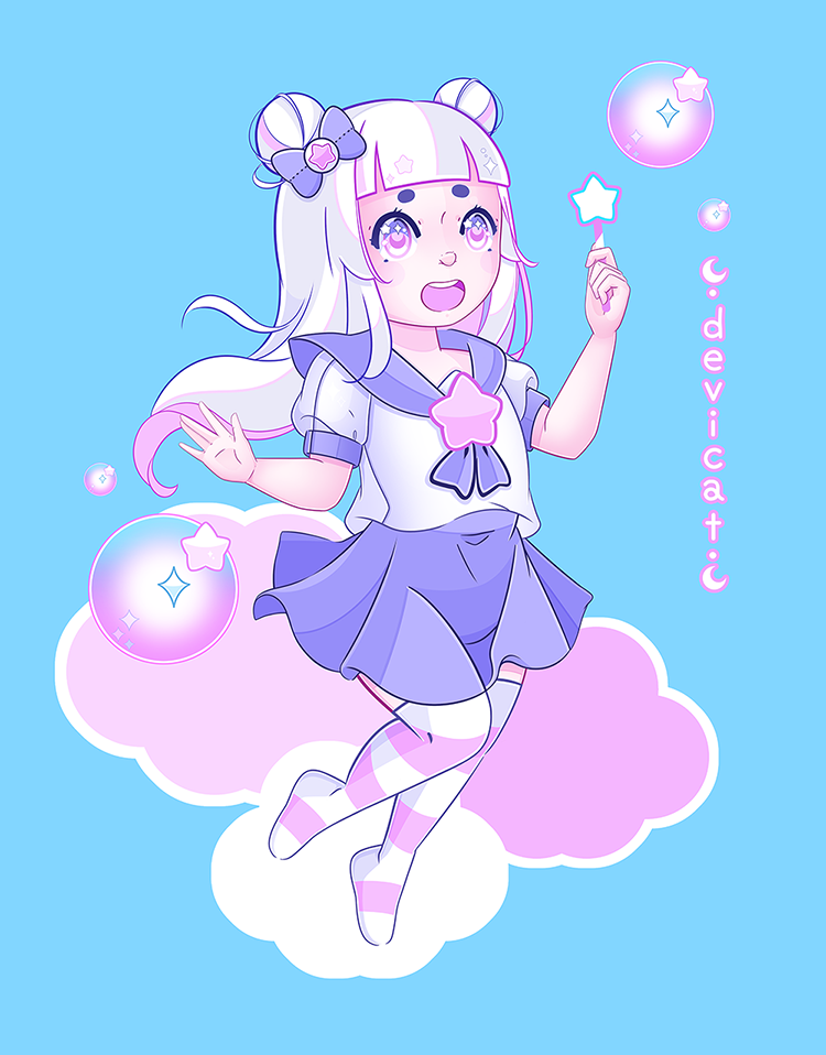 CandiCat Chibi Bubbles • 2023