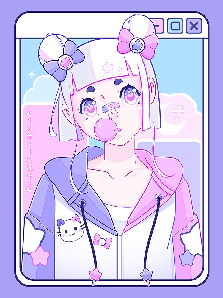 CandiCat Harajuku Girl • 2023