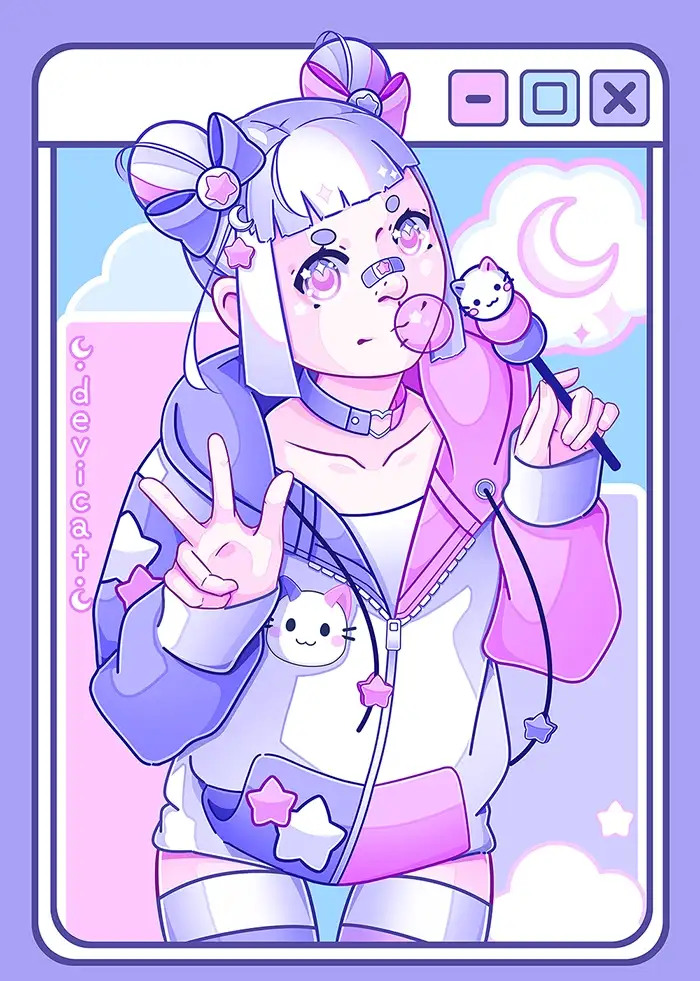 CandiCat Harajuku Girl • 2025