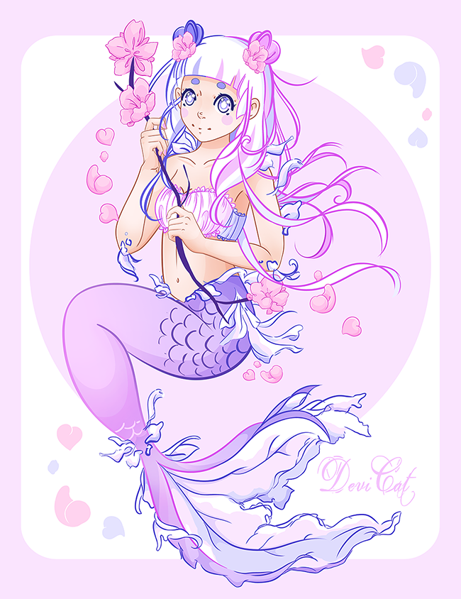 CandiCat Mermaid Girl • 2022