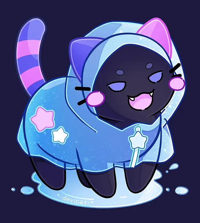 CandiCat Void Cat The Raincoat of Stars • 2026