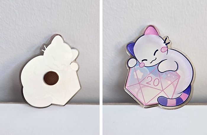DeviCat • CandiCat D20 Acyrlic Magnet